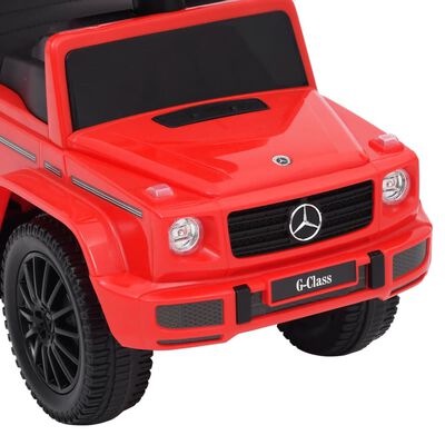 vidaXL Gåbil Mercedes-Benz C63 rød