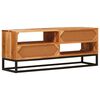 vidaXL TV-skap med skuff Naturlig 110 x 30 x 44 cm Solid akasietre