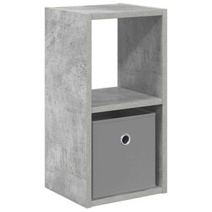 vidaXL Nattbord Betonggr&aring; 25,5 x 22 x 49,5 cm Konstruert tre