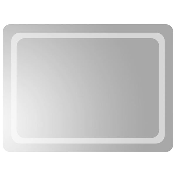 vidaXL Baderomsspeil med LED 60x80 cm