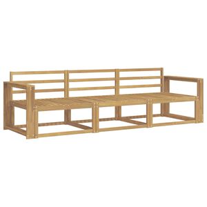 vidaXL Utend&oslash;rs sofa-sett 3 pcs Hvit 257,5 x 83 x 73 cm