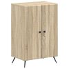 vidaXL Sko Skap BREDA 59,5 x 39,5 x 90 cm Konstruert tre Sonoma eik