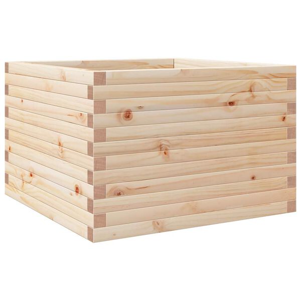 vidaXL Plantekasser 70x70x46 cm heltre furu