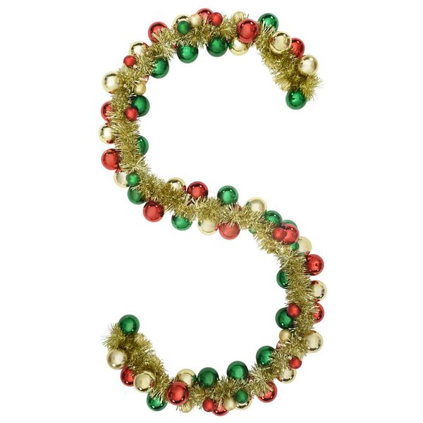 vidaXL Julekulenisse Flerfarget 186 cm Polystyren