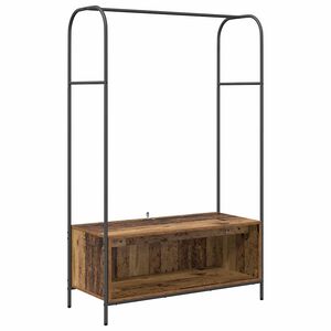 vidaXL Klesstativ Brun Eik 100 x 44 x 160 cm Konstruert tre