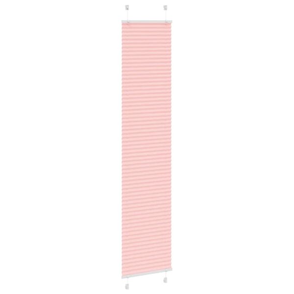 vidaXL pliss&eacute;gardin Rosa 50x200 cm Stoff Bredde 49,4 cm Polyester