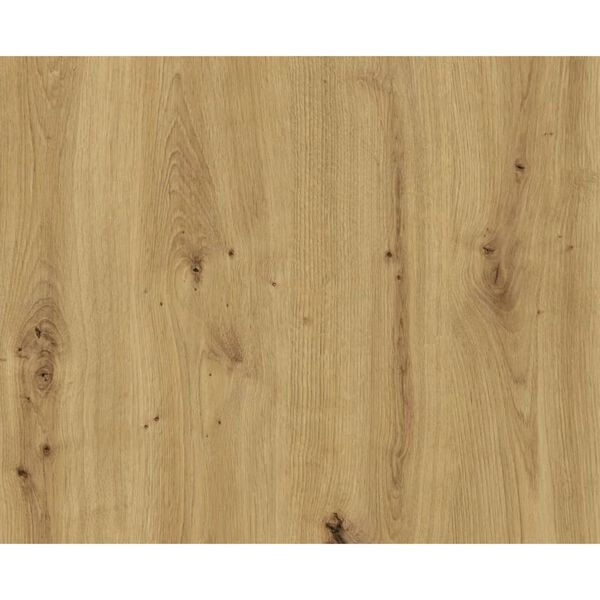 FMD Veggmontert hylle hvit artisan eik