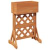 vidaXL Vertikal hageblomsttrellis Oransje 48 x 30 x 70,5 cm