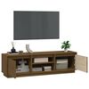 vidaXL TV-benk honningbrun 140x35x40 cm heltre furu