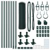 vidaXL Gjerdepåle grønn 10 x 0,4 m (25 mm mesh) Stål og PVC