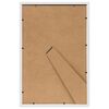 vidaXL Fotorammekollasje for bord 5 stk hvit 21x29,7 cm MDF