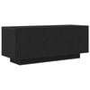 vidaXL TV-skap 100 x 35 x 40 cm Svart Eik Konstruert tre