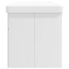 vidaXL Sammenleggbar oppbevaringsbenk hvit PVC