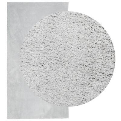 vidaXL Teppe HUARTE kort luv mykt og vaskbart grå 80x150 cm