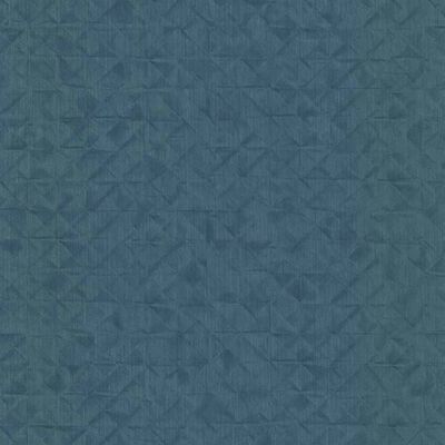couleurs & matières Veggtapet Faded Triangles blå