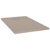 vidaXL Dusjbrett SMC brun 120x70 cm