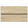 vidaXL Servantskap sonoma eik 80x38,5x45 cm sponplate