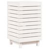 vidaXL Skittent&oslash;yskurv hvit 44x44x76 cm heltre furu