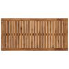 vidaXL Bordplate LAREN 100,5 x 49 x 2 cm Rektangul&aelig;r Solid akasietre