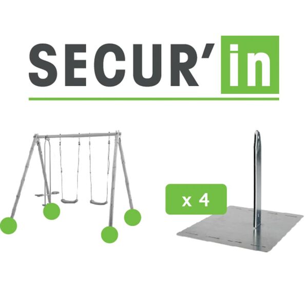 TRIGANO Ankersett for huskesett Secur'in J-900590