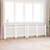 vidaXL Radiatordeksler 2 stk hvit 152x19x81,5 cm MDF