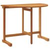 vidaXL Sammenleggbart balkongbord 90x60x72 cm heltre akasie