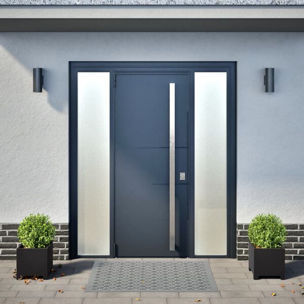 vidaXL Plantekasser 2 stk svart 30x30x30 cm st&aring;l