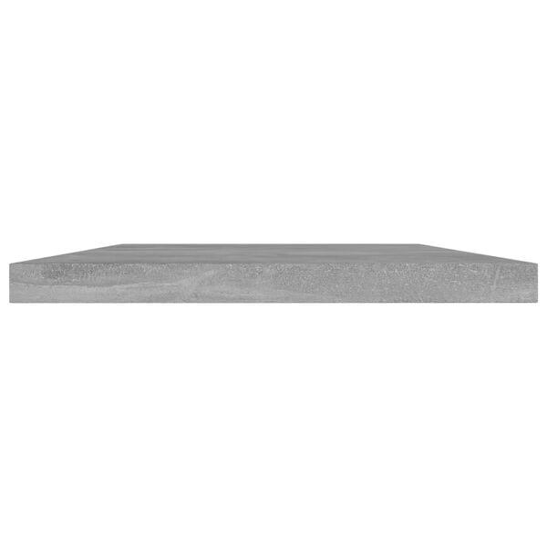 vidaXL Hylleplater 8 stk betonggr&aring; 40x20x1,5 cm konstruert tre