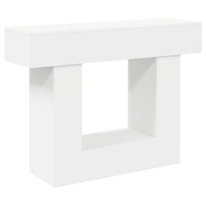 vidaXL Hvit 101 x 30 x 74 cm