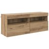 vidaXL TV Veggskap 100 x 30 x 40 cm Artisan Eik Konstruert tre