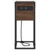 vidaXL Nattbordskap Brun Eik 41,5 x 26 x 60,5 cm Konstruert tre
