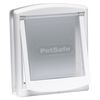 PetSafe 2-veis kj&aelig;ledyrd&oslash;r 715 liten 17,8x15,2 cm hvit 5017