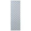 vidaXL Teppe Runner ORIZ 1150 gsm Gr&aring; og hvit