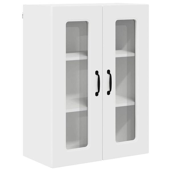 vidaXL Kj&oslash;kkenskap Kalmar Hvit 60 x 31 x 80 cm Konstruert tre