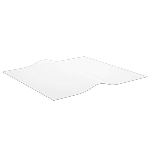 vidaXL Bordbeskytter matt 70x70 cm 1,6 mm PVC