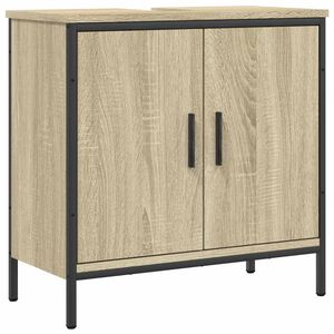 vidaXL Servantskap sonoma eik 60x30x60 cm konstruert tre