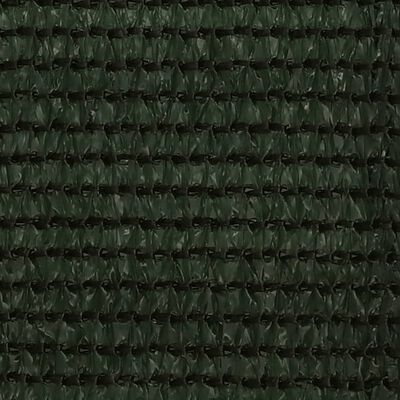 vidaXL Balkongskjerm mørkegrønn 75x500 cm HDPE