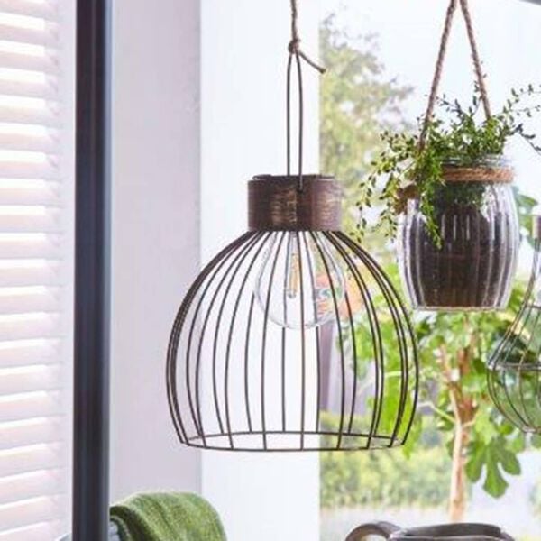 Luxform Soldrevet hagelampe LED Eiffel