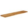 vidaXL Bordplate naturlig kant 140x20x3,8 cm heltre mango