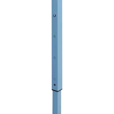 vidaXL Profesjonelt sammenleggbart festtelt 3x4 m stål blå