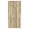 vidaXL Skjenker 2 stk sonoma eik 60x39x80 cm konstruert tre