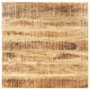 vidaXL Bordplate heltre mango 25-27 mm 70x70 cm
