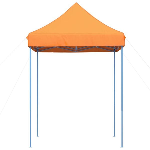vidaXL Sammenleggbart partytelt pop-up oransje 200x200x306 cm