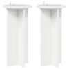 vidaXL Planteholder 2 pcs H&oslash;gglans hvit 29,5 x 29,5 x 60 cm