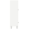 vidaXL Highboard hvit 69,5x31x115 cm konstruert tre