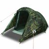 vidaXL Tunneltelt for camping 3 personer kamuflasje vanntett