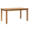 vidaXL Kaffebord Brun 90 x 50 x 45,5 cm Massivt Teaktre