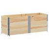 vidaXL Plantekasse 150x50 cm heltre furu