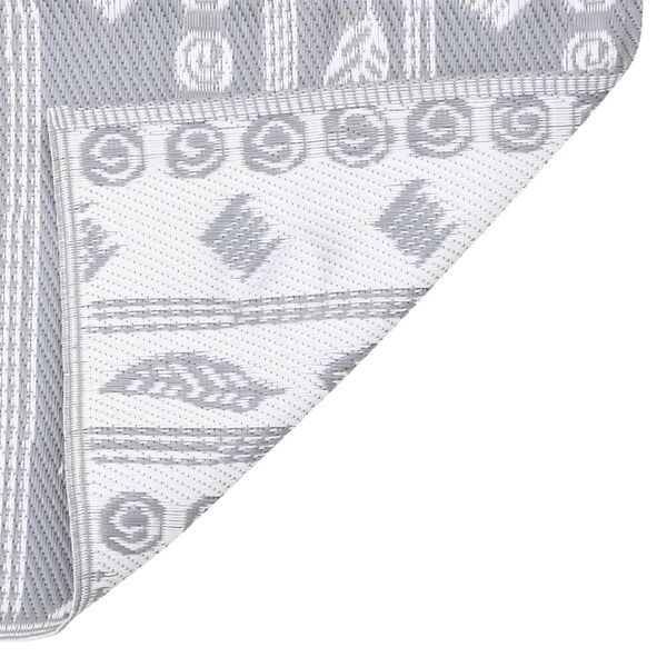 vidaXL Uteteppe ARAKIL grå 190x290 cm PP