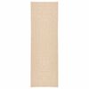 vidaXL Teppe ZIZUR beige 80x250 cm jute-utseende innend&oslash;rs og utend&oslash;rs